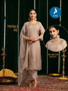 Twinkle By Kaya Mul Chanderi Kurti With Bottom Dupatta Wholesalers In Surat
